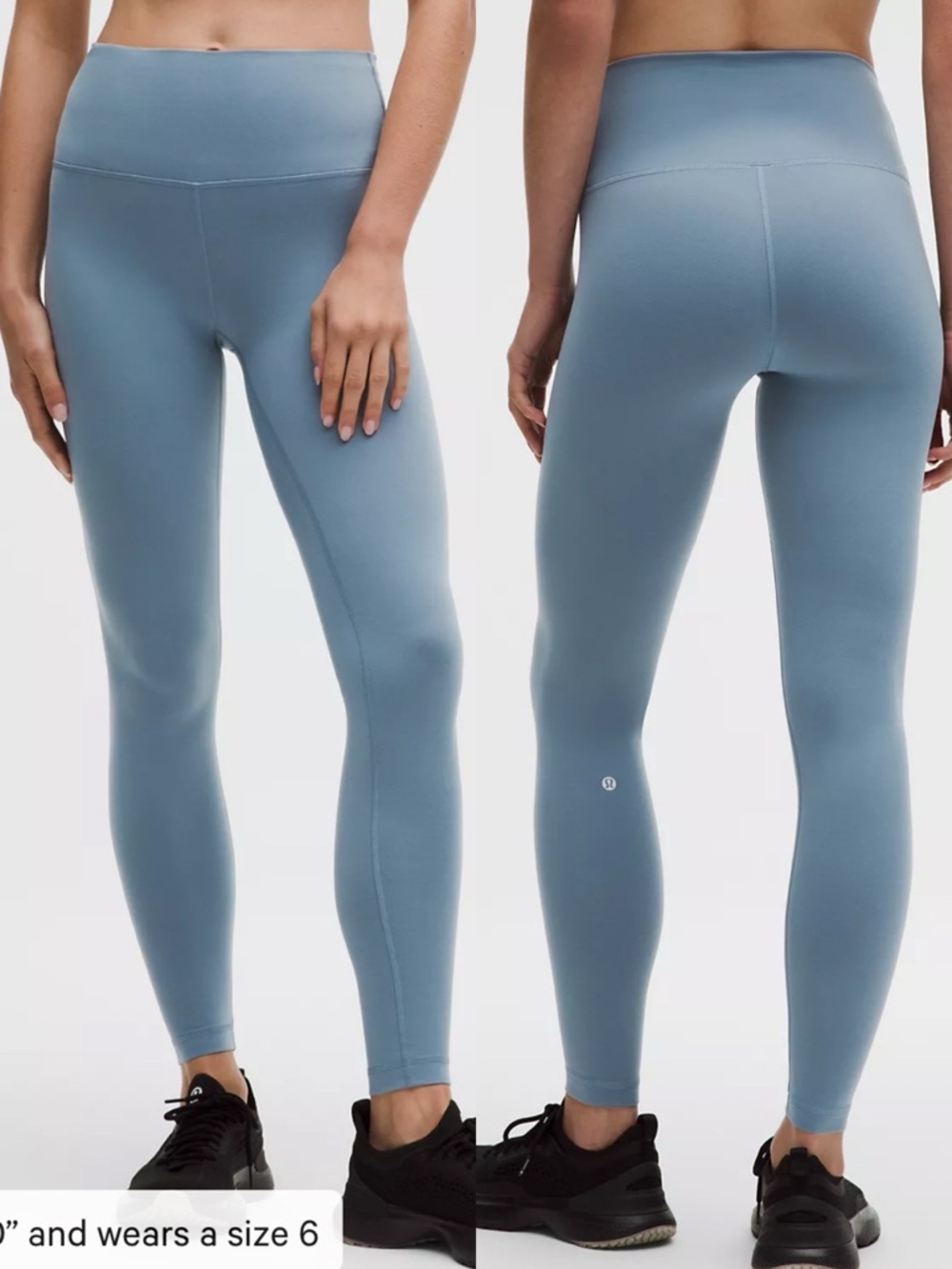 Lululemon wunder train steel blue